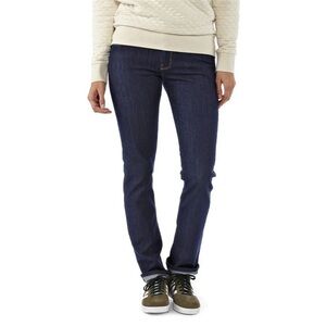 Patagonia NWT Straight Dark Denim Jeans 25